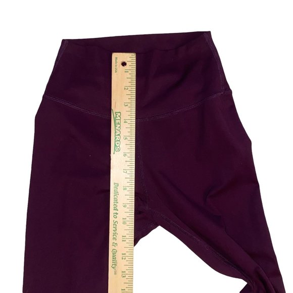 P'Tula Midnight Plum Buttery Soft Leggings EUC - Picture 3 of 6